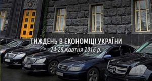Тиждень в економіці України. 24-28 жовтня 2016