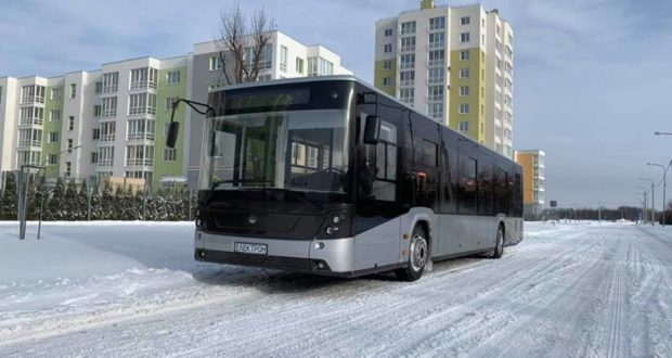 Автобус "Електрон", виготовлений для СК Ольвія (Миколаїв)